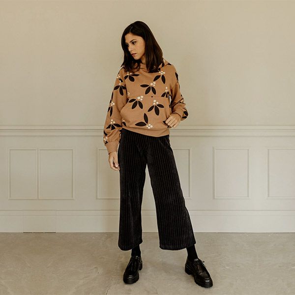 【SALE／10%OFF】オーガニックコットン フーディNightBlooms(長袖)