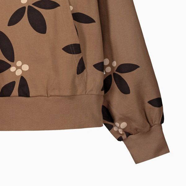 【SALE／10%OFF】オーガニックコットン フーディNightBlooms(長袖)