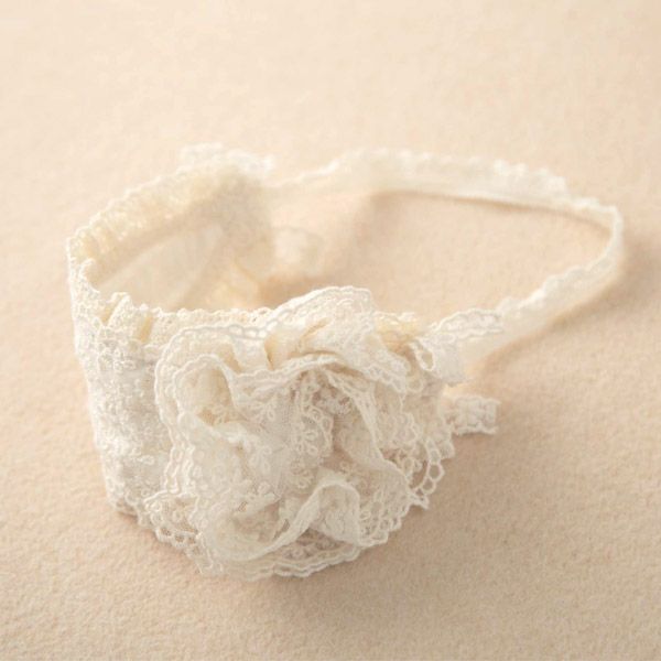 オーガニックコットン ベビーヘアバンド プリンセス
