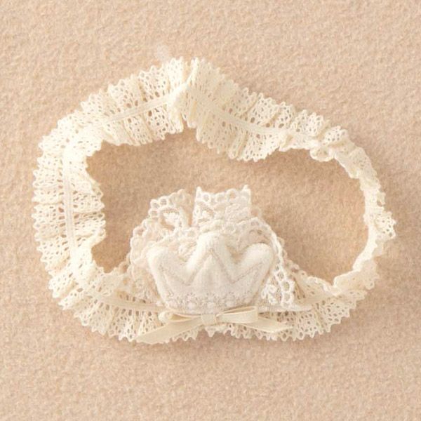 オーガニックコットン ベビー【王冠】ヘアバンド