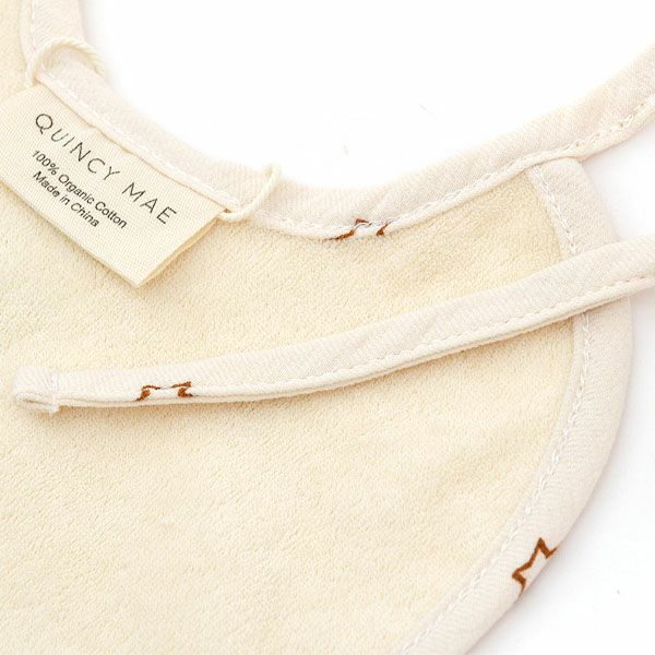オーガニックコットン ベビー ガーゼ&パイル ビブ