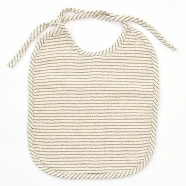 オーガニックコットン ベビー ガーゼ&パイル ビブ