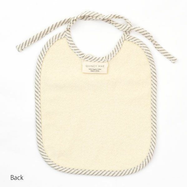 オーガニックコットン ベビー ガーゼ&パイル ビブ