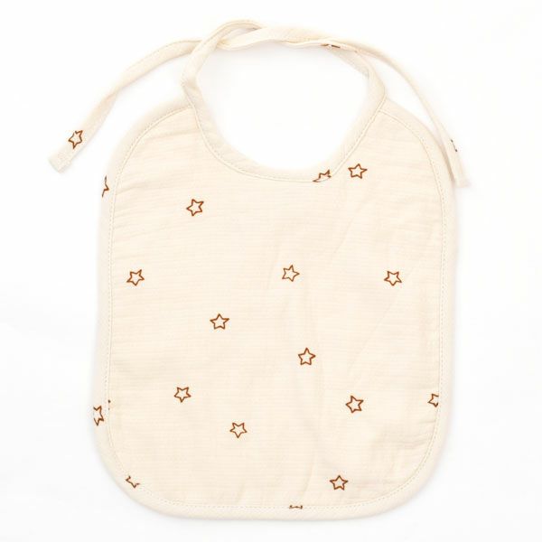 オーガニックコットン ベビー ガーゼ&パイル ビブ