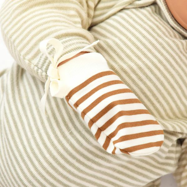 オーガニックコットン ベビーミトン