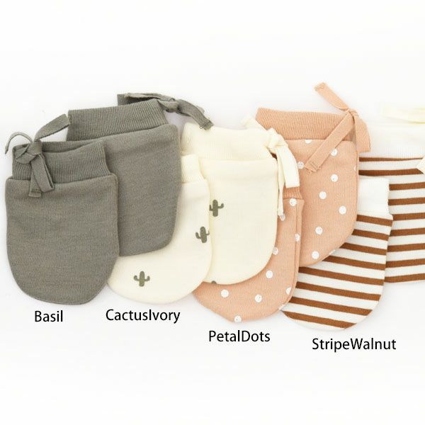 オーガニックコットン ベビーミトン