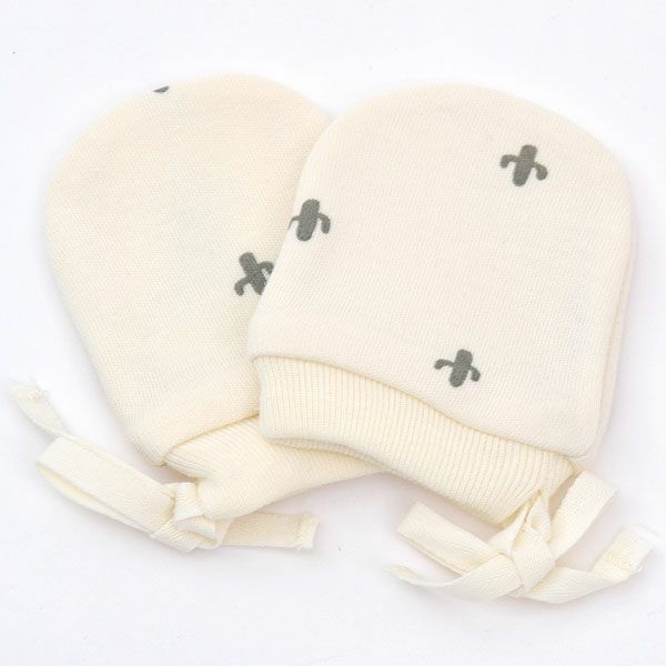 オーガニックコットン ベビーミトン