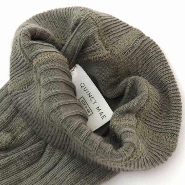 【SALE／20%OFF】 オーガニックコットン ベビーリブタイツ