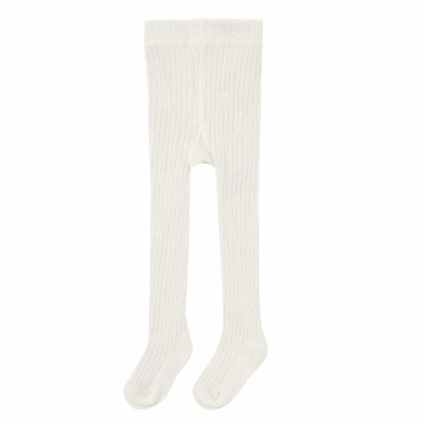 【SALE／20%OFF】 オーガニックコットン ベビーリブタイツ