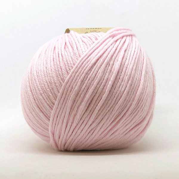 オーガニックコットン Supersoft Cotton yarn 50g PastelPink