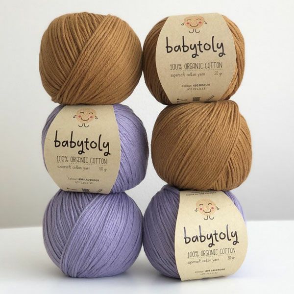 オーガニックコットン Supersoft Cotton yarn 50g Biscuit