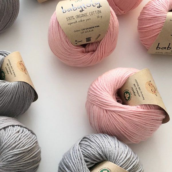 オーガニックコットン Supersoft Cotton yarn 50g Pigeon
