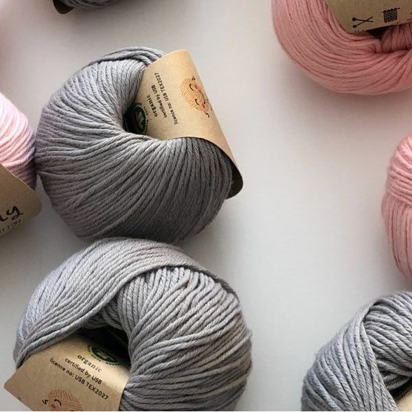 オーガニックコットン Supersoft Cotton yarn 50g Pigeon