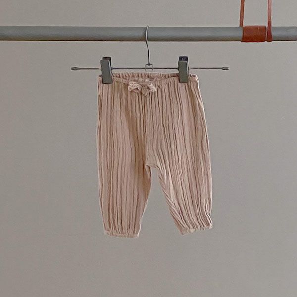 オーガニックコットン ベビークレープパンツ
