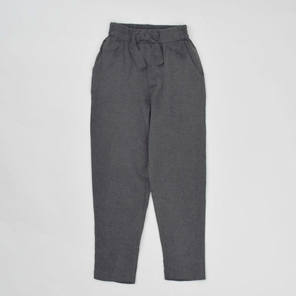 オーガニックコットン キッズフランネルテーパードパンツ