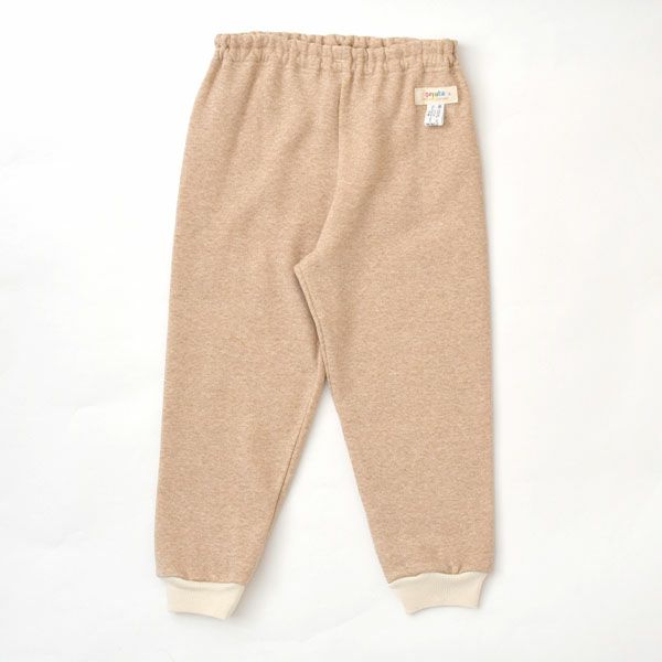 オーガニックコットン キッズ裏起毛あったかパジャマ