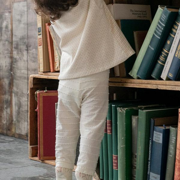 オーガニックコットン ベビーロングパンツ