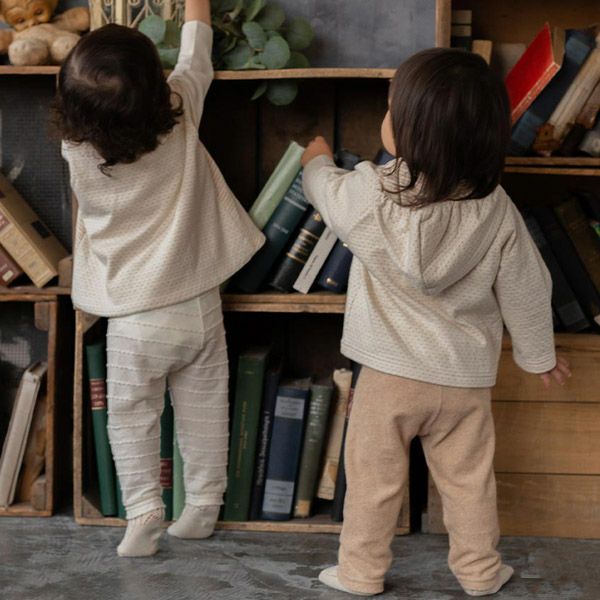 オーガニックコットン ベビーロングパンツ