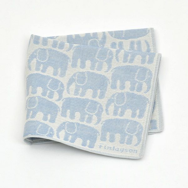 オーガニックコットン フィンレイソン エレファンティ ガーゼハンカチ