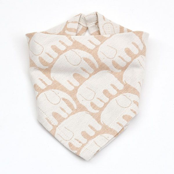 オーガニックコットン フィンレイソン エレファンティ ベビーハンカチスタイ