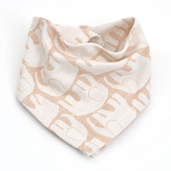 オーガニックコットン フィンレイソン エレファンティ ベビーハンカチスタイ