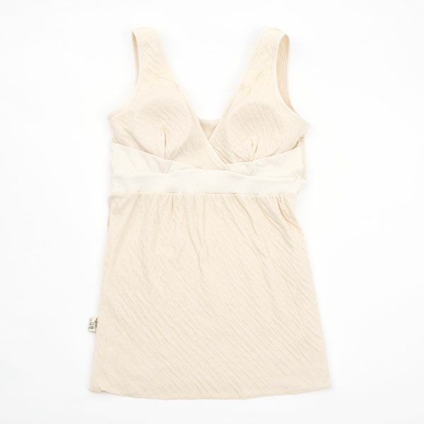 オーガニックコットン ソフト接結 ブラキャミソール（マタニティ兼用）