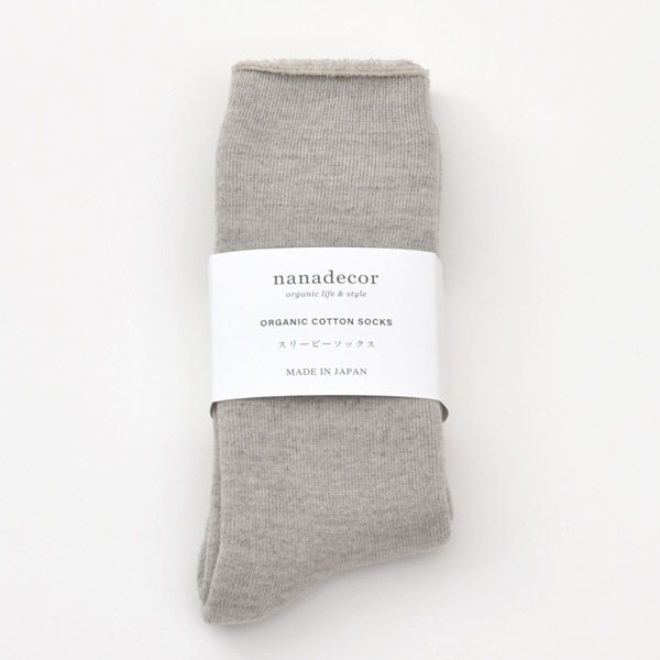 オーガニックコットン スリーピーソックス