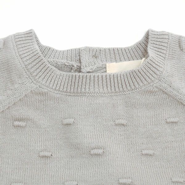 オーガニックコットン ベビーニットセーターBailey