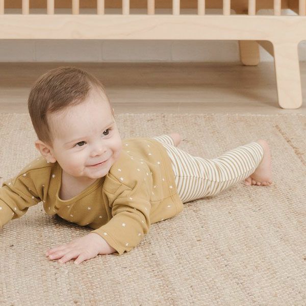 オーガニックコットン ベビーリブレギンス