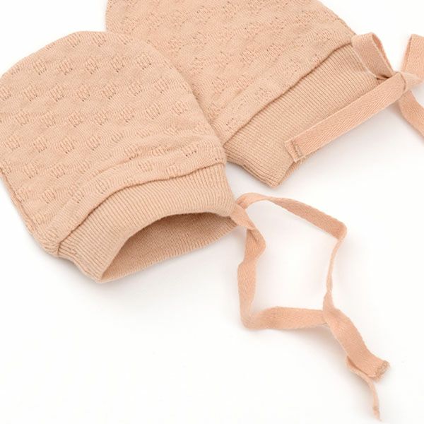 オーガニックコットン ベビーポインテル ミトン