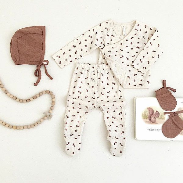 オーガニックコットン ベビーポインテル ミトン