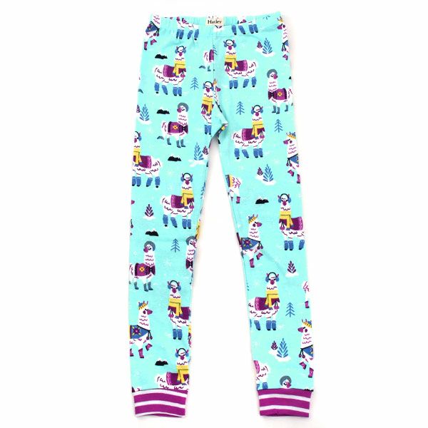 オーガニックコットン キッズラグランパジャマ（長袖）Mountaineer Alpacas