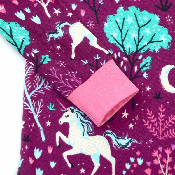 オーガニックコットン キッズパジャマ（長袖）Enchanted Forest