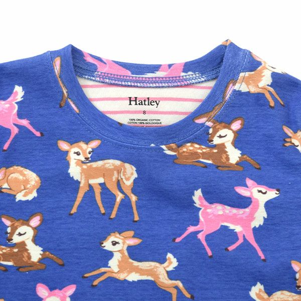 オーガニックコットン キッズパジャマ（長袖）Sweet Fawns