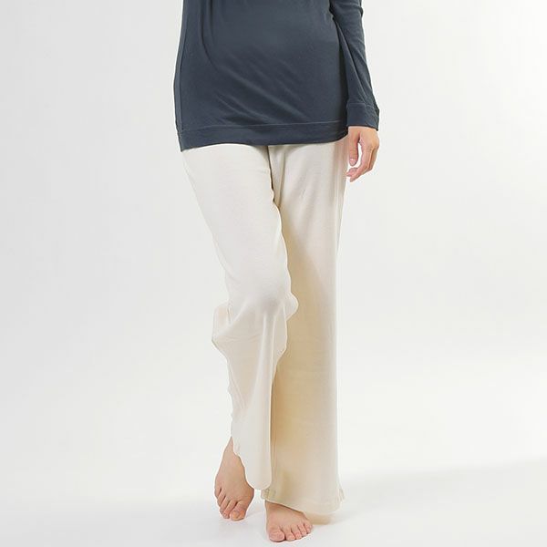 オーガニックコットン フライスロングパンツ