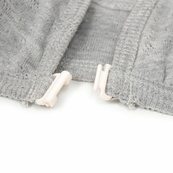 オーガニックコットン【テトベリー】やわらかフロントホックブラ