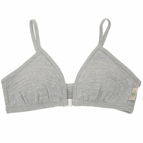 オーガニックコットン【テトベリー】やわらかフロントホックブラ