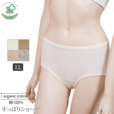 オーガニックコットン【ハニーヴァモ】すっぽりショーツ