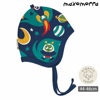 オーガニックコットン ベビーベロア ハット Space 44-46