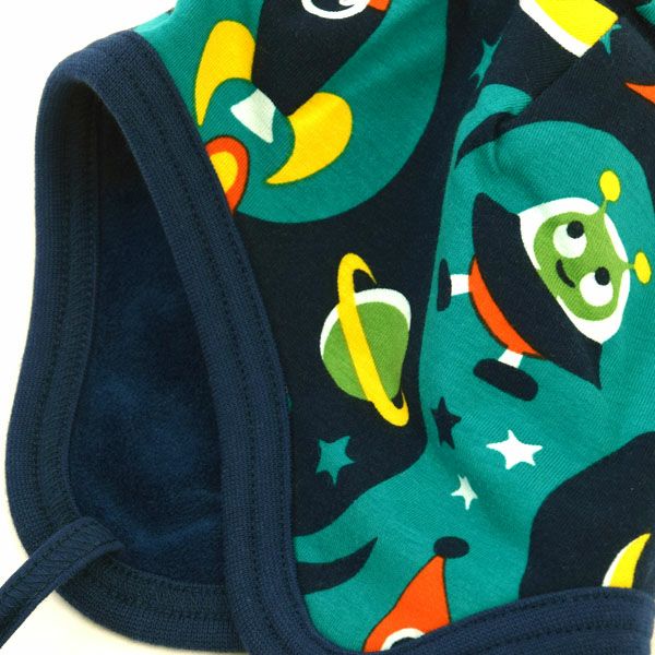 オーガニックコットン ベビーベロア ハット Space 44-46