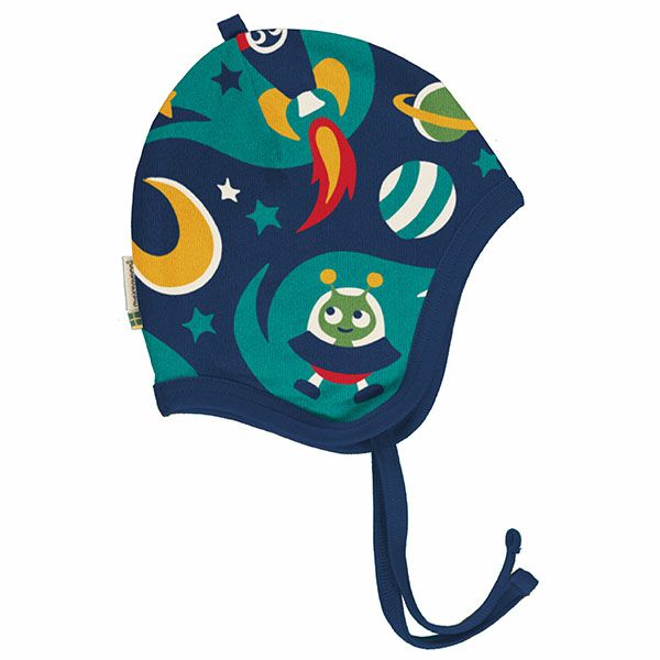 オーガニックコットン ベビーベロア ハット Space 44-46