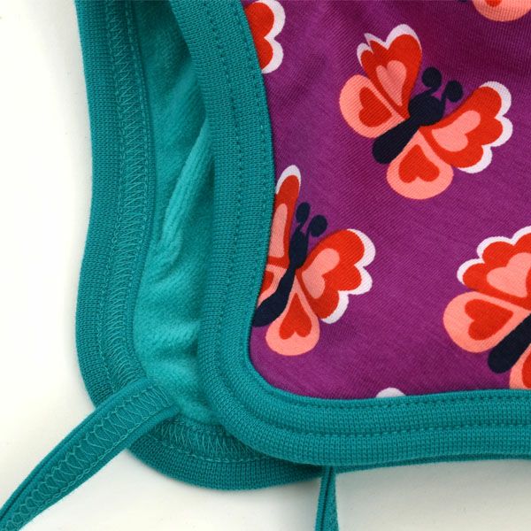 オーガニックコットン ベビーベロア ハット Butterfly 44-46