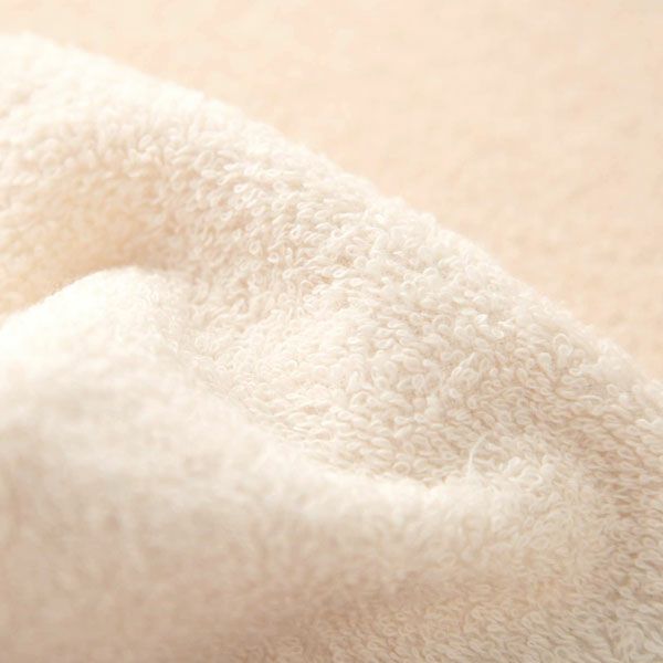 オーガニックコットン ベビー【みつばち】パイルハンカチ24×24