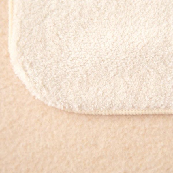 オーガニックコットン ベビー【みつばち】パイルハンカチ24×24