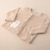 オーガニックコットン ベビー【くまのコットン】パイルカーディガン