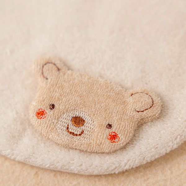 オーガニックコットン ベビー【くまのコットン】モチーフスタイ