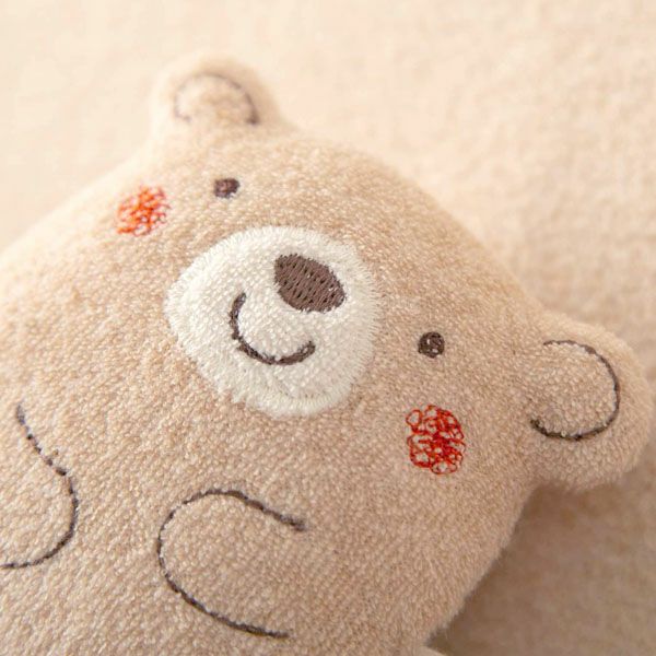 オーガニックコットン ベビー【くまのコットン】ぬいぐるみ S