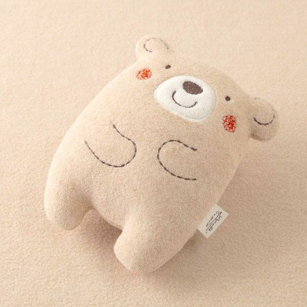 オーガニックコットン ベビー【くまのコットン】ぬいぐるみ M