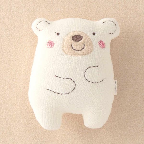 オーガニックコットン ベビー【くまのコットン】ぬいぐるみ M