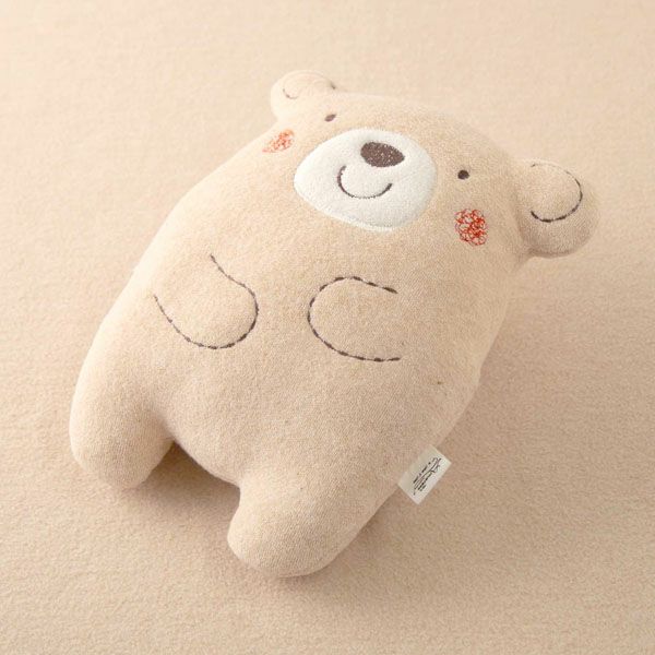 オーガニックコットン ベビー【くまのコットン】ぬいぐるみ L